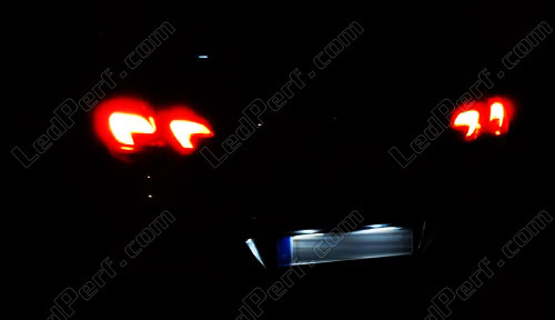 Pack modules led plaque arrière pour Opel Corsa E Blanc 6000K