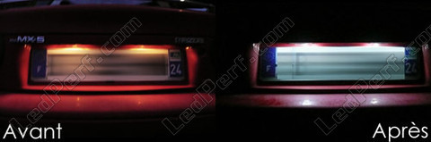 Led Plaque Immatriculation Mazda MX-5 NA