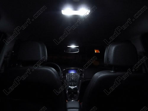 Courtois Pack FULL LED intérieur pour Opel Mokka avec miroirs courtoisie à partir 2013 