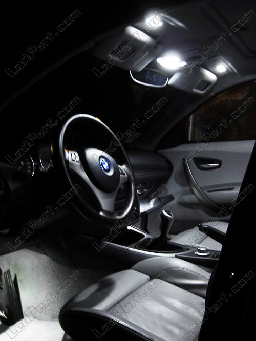 Kit ampoules à LED blanc pour l'éclairage intérieur   BMW série 1 E88 cabriolet 