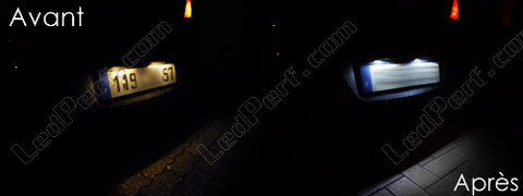 Led Plaque Immatriculation Opel Astra H