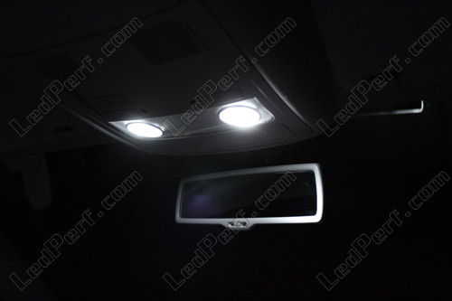 Plafonnier LED habitacle interieur socle arrière 6000K pour voitures VW  Touran
