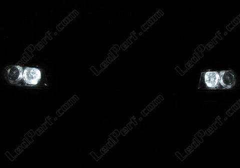 Alfa Romeo 156 4 Ampoules Led éclairage Plaque Veilleuses Blanc Anti Erreur ODB
