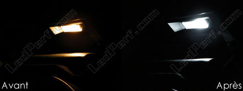 2 ampoules à LED blanc éclairage lumière du plafonnier pour Alfa Romeo 145