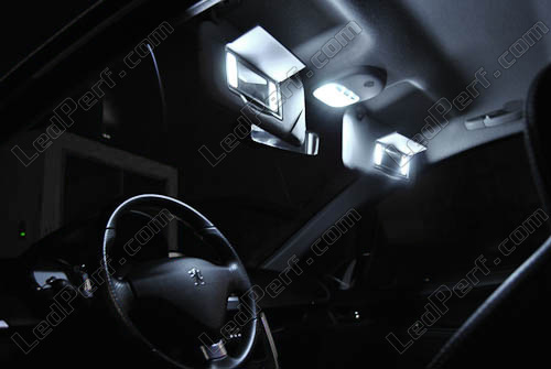Pack Ampoule Full LED Intérieur/Extérieur pour PEUGEOT 207 