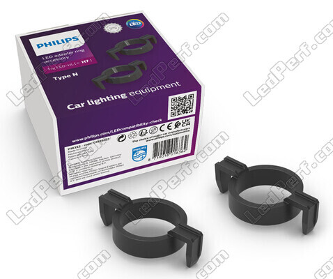 Adaptateur Portes Ampoules Kit Ampoules LED Philips pour Citroen C3 III - Ultinon PRO6001 Homologuées