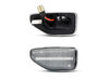 Connecteurs des clignotants latéraux séquentiels à LED pour Dacia Duster 2 - version transparente
