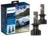 Kit Ampoules LED Philips pour Dacia Duster 2 - Ultinon Pro9100 +350%