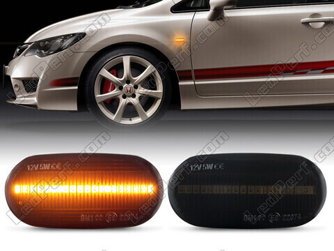 Répétiteurs latéraux dynamiques à LED pour Honda Civic 8G