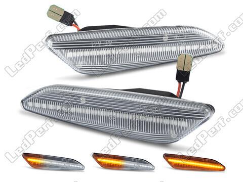 Clignotants latéraux séquentiels à LED pour Lancia Ypsilon - Version claire