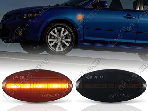 Répétiteurs latéraux dynamiques à LED pour Mazda 2 phase 2