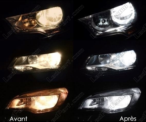  KLAUZ Ensemble de phares compatibles for Mercedes-Benz