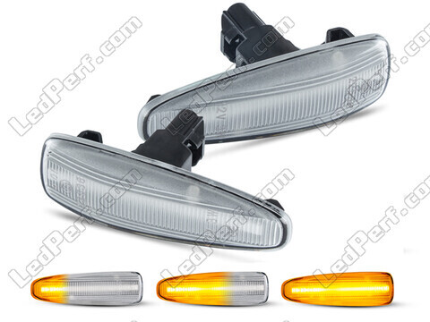 Clignotants latéraux séquentiels à LED pour Mitsubishi Lancer X - Version claire