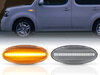 Répétiteurs latéraux dynamiques à LED pour Nissan Leaf