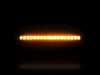 Eclairage maximal des répétiteurs latéraux dynamiques à LED pour Nissan Note (2009 - 2013)