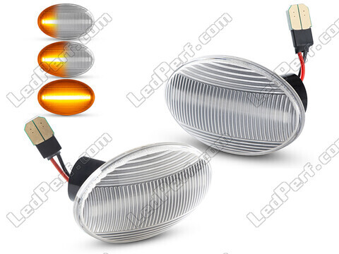 Clignotants latéraux séquentiels à LED pour Opel Astra F - Version claire