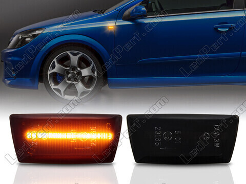Répétiteurs latéraux dynamiques à LED pour Opel Astra H