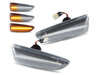 Clignotants latéraux séquentiels à LED pour Opel Insignia B - Version claire
