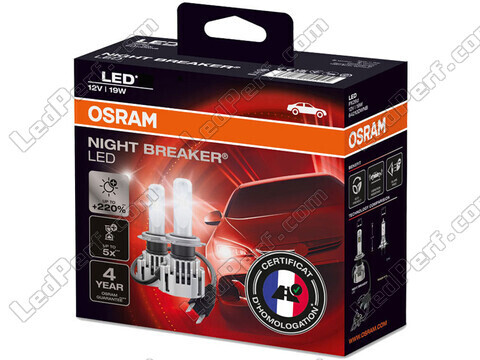 Kit Ampoules LED Osram Homologuées pour Opel Movano III - Night Breaker +220%