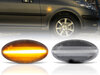 Répétiteurs latéraux dynamiques à LED pour Peugeot 206+