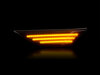 Eclairage maximal des répétiteurs latéraux dynamiques à LED pour Porsche Boxster (981)
