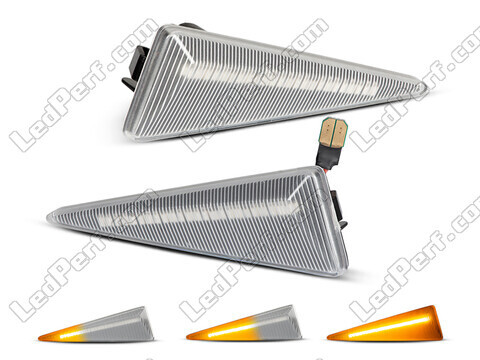 Clignotants latéraux séquentiels à LED pour Renault Avantime - Version claire