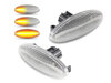 Clignotants latéraux séquentiels à LED pour Toyota Auris MK1 - Version claire