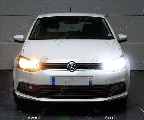 Feux De Croisement LED Volkswagen Polo 6R 6C1