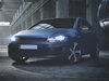 Volkswagen Touran V4 vue de face équipée des clignotants dynamiques Osram LEDriving® pour rétroviseurs
