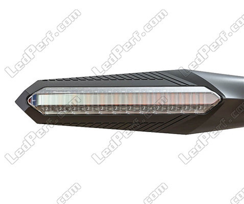Clignotant Séquentiel à LED pour Aprilia Mana 850 GT vue de devant.