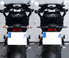 Comparatif avant et après le passage aux lignotants Séquentiels à LED de BMW Motorrad C 650 Sport