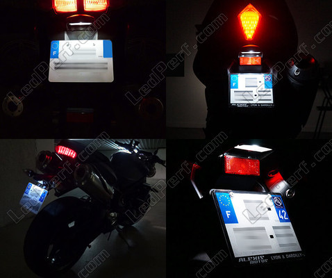 Led Plaque Immatriculation BMW Motorrad HP2 Enduro Tuning