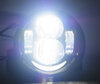 Phares à LED pour Harley-Davidson Fat Bob 1584 - Optiques moto rondes homologuées