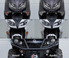 Led Clignotants Avant Harley-Davidson Forty-eight XL 1200 X (2010 - 2015) avant et après