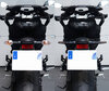 Comparatif avant et après le passage aux lignotants Séquentiels à LED de Indian Motorcycle Challenger dark horse / limited / elite  1770 (2020 - 2023)