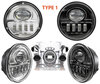 Optiques LED pour phares additionnels de Indian Motorcycle Chief roadmaster / deluxe / vintage 1442 (1999 - 2003)