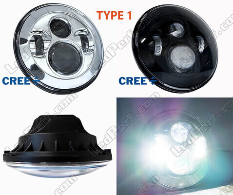 Phare LED Moto Type 1 Indian Motorcycle Chieftain classic / springfield / deluxe / elite / limited  1811 (2014 - 2019)