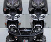 Led Clignotants Avant Kawasaki Z1000 SX (2011 - 2013) avant et après