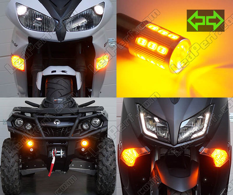 Led Clignotants Avant Kymco People GT 300  Tuning