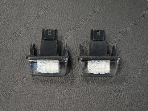 Peugeot 206 4 Ampoules LED Blanc Anti erreur Plaque immatriculation Veilleuses 