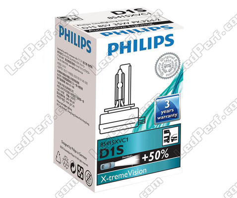Ampoule Xénon D1S Philips X-treme Vision 4800K +50%