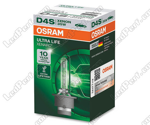 Ampoule Xénon D4S Osram Xenarc Ultra Life - 66440ULT dans son emballage