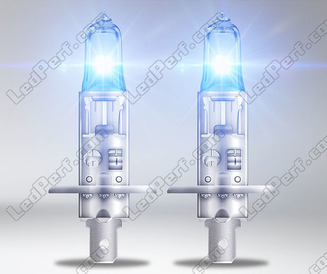 Ampoules halogènes H1 Osram Cool Blue Intense NEXT GEN produisant un éclairage Effet LED