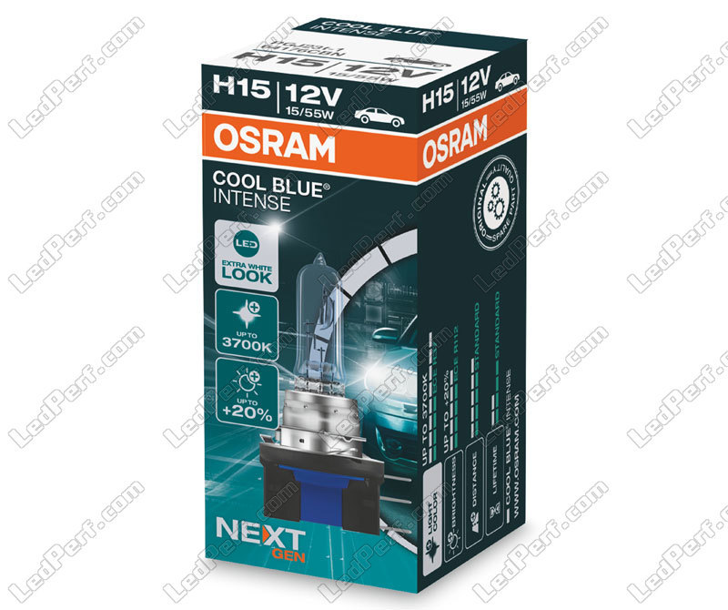 Ampoule H15 Osram Cool Blue Intense NEXT GEN 3700K - 64176CBN