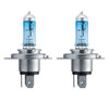 Pack de 2 ampoules H4 Philips WhiteVision ULTRA + Veilleuses - 12342WVUSM