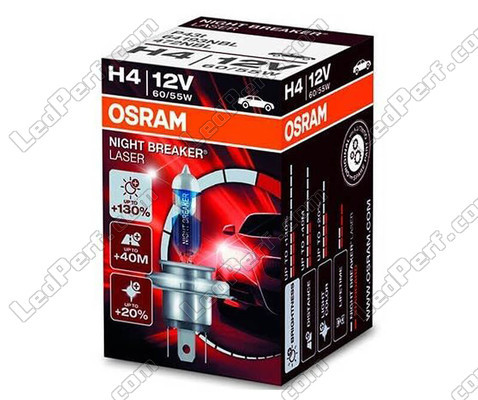 Ampoule H4 Osram Night Breaker Laser +130% à l'unité