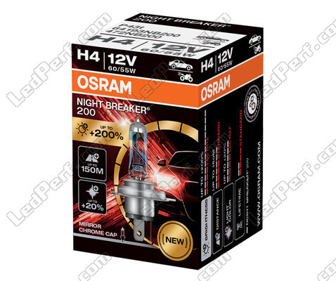 Ampoule H4 OSRAM Night Breaker® 200 - 64193NB200 -Vendue à l'unité