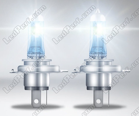 Eclairage d'une paire d' ampoules H4 Osram Night Breaker Laser +150%