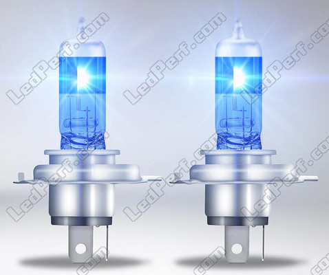 Lumière blanche des ampoules effet Xénon H4 Osram Cool Blue Boost 5000K - 62193CBB-HCB