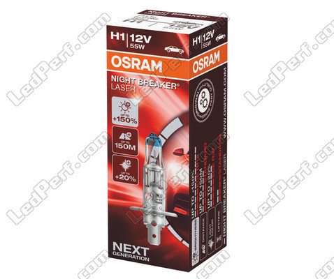 Ampoule H1 Osram Night Breaker Laser +150% à l'unité